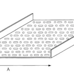 L.H 8"(200mm)鋅鐵梳茜 1.2mm厚/2.44米長