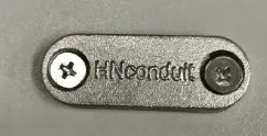 HN 1" x 1/8" (25mmx3mm)電鍍一字馬