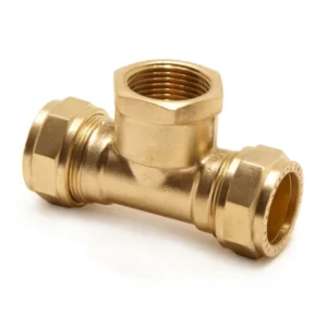 國產 4分(A-15mmxB-15mmxC-1/2")銅杬中內牙三叉