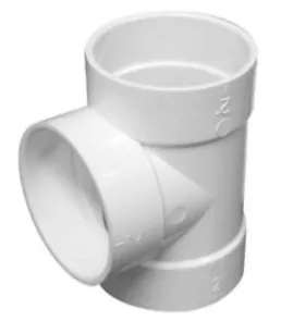ANCHOR 4"(100mm)PVC白喉90°正三叉