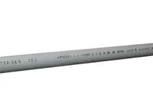 1"(25mm)PVC灰色厚喉管-原支(4米)開2-(原支4米平開2支)