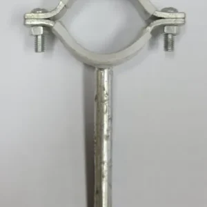 4" (100mm)電叻白包膠魚尾碼