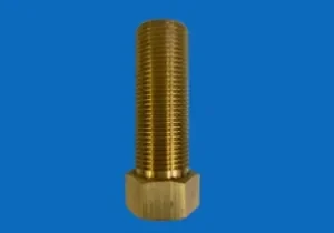1/2" x 4" 銅內外牙咀(加長咀)
