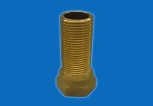 3/4" x 3-1/2" 銅內外牙咀(加長咀)