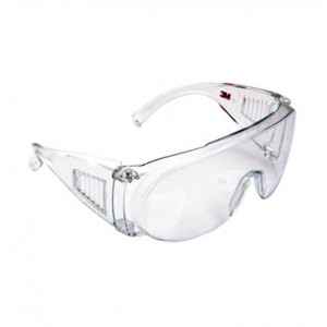 3M™ - 1611 全透明護鏡 安全眼鏡 眼罩 Visitor Specs