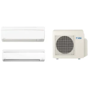 Daikin 大金 1.0匹+2.0匹 超級變頻冷暖 多聯型分體冷氣機 (3MXS68LVMA9+FTXS25KVMN+FTXS50KAVMN)