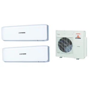Mitsubishi Heavy 三菱重工 2.0匹x2 一拖二 家用變頻冷暖 多聯分體式冷氣機 (SRK50ZSx2/SCM100ZM-S)