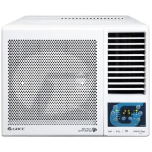Gree 格力 GWF24DB 2.5匹 R32 變頻淨冷 G-PANEL 雙黑鑽 WIFI 智能 窗口式冷氣機 (無線遙控)