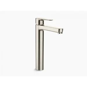 Kohler K-98421T-4-BN July 高出水口面盆龍頭 (羅曼銀)