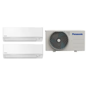 Panasonic 樂聲 一拖二 3/4匹+1.5匹 多聯分體 變頻淨冷冷氣機 (CS-MPU7BKA/CS-MPU12BKA/CU-2LU18BBA)