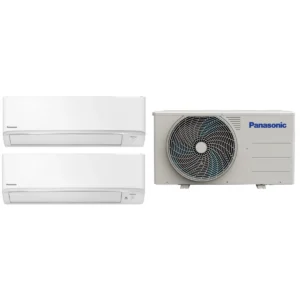 Panasonic 樂聲 一拖二 1.0匹+1.5匹 多聯分體 變頻淨冷冷氣機 (CS-MPU9BKA/CS-MPU12BKA/CU-2LU18BBA)