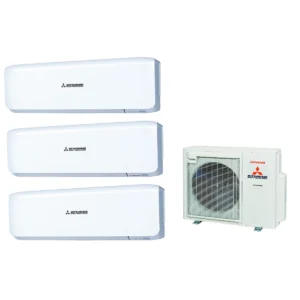 Mitsubishi Heavy 三菱重工 1.0匹 變頻冷暖 一拖三 多聯式分體冷氣機 (SRK25ZSx3/SCM71ZMS)
