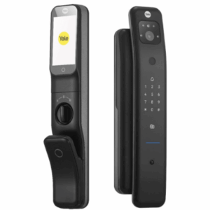 Yale 耶魯 Luna Elite+ 人面識別視像門鈴即時通知電子門鎖 啞黑色+灰色 香港行貨 (包標準安裝服務)