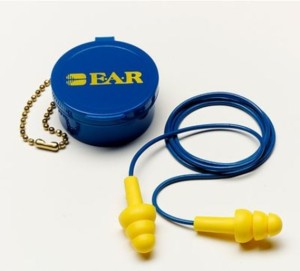 3M™ 340-4002 UltraFit™ 再用式帶線耳塞 (1對)