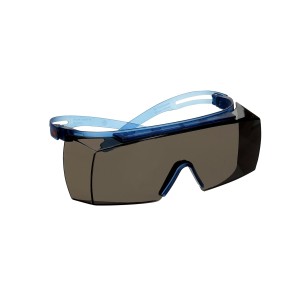 3M™️ SecureFit™️  SF3702 灰色安全眼鏡 3700 系列 OTG SF3702AF 護目鏡 SF3702SGAF-BLU 藍色框