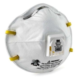 3M™ - 8210V N95 即棄口罩(配備呼氣閥) (10隻/盒）