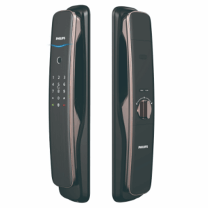 Philips 飛利浦 Easykey DDL702E 把手式推拉智能電子門鎖 古銅棕色 香港行貨 (此售價不包基本安裝服務,安裝費需現場交付師傅)
