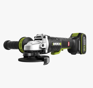 威克士Worx WU835 20V無刷4"安全開關調速磨機